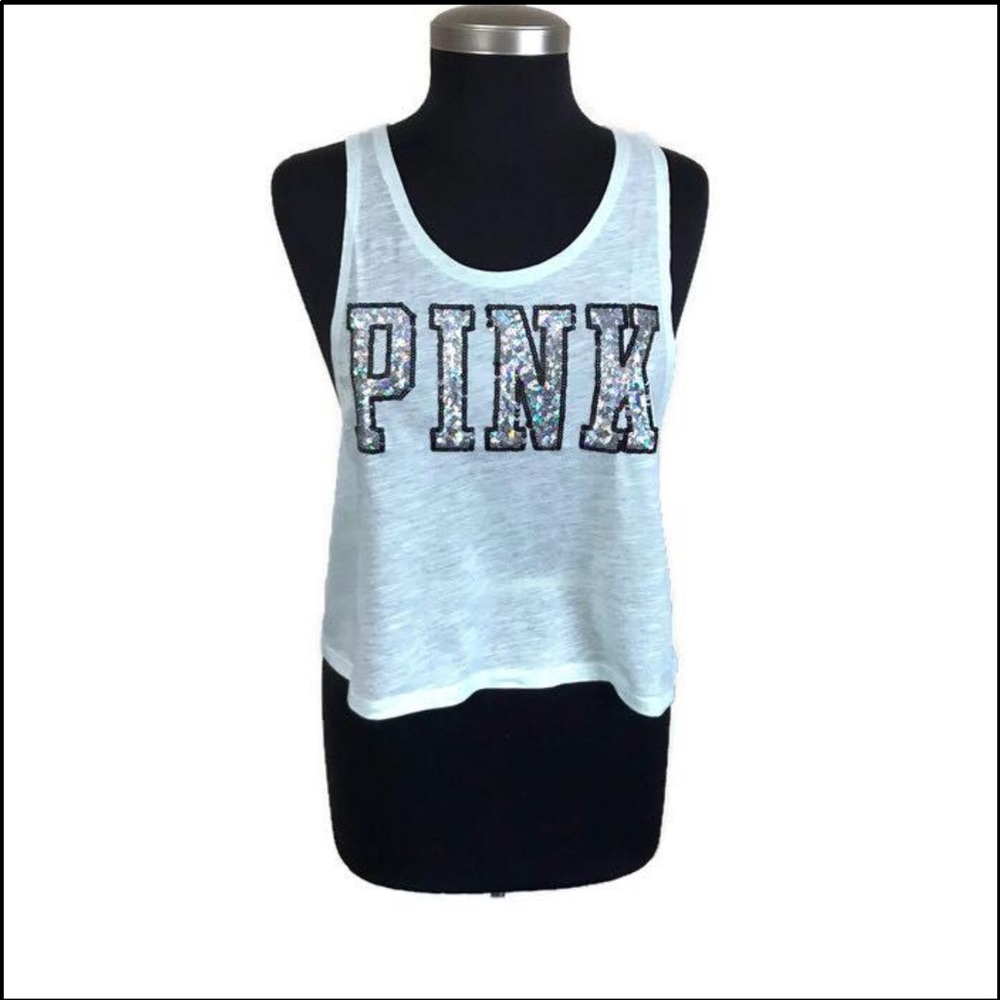 VS PINK Bling Crop Top